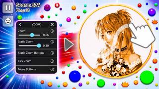 Custom Skins + ZOOM + SHARK Mod Agario Mobile IOS Tutorial (2026)