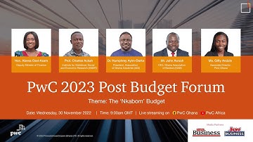 PwC 2023 Post Budget Forum