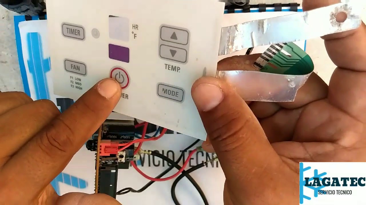 Reparación de panel display a/a ventana