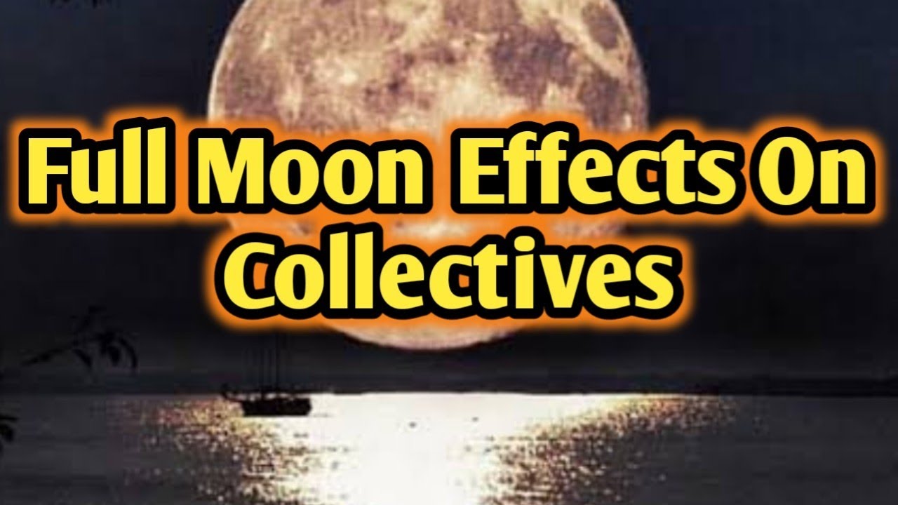 Full Moon 🌕 Effects On Collectives😱Current Feelings Next Action💚 All ...