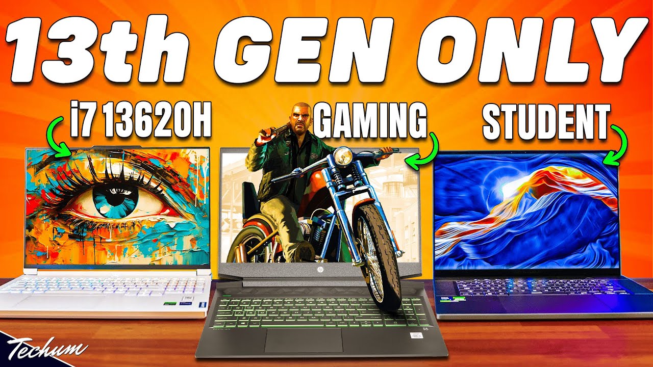 Top 5 Best Intel 13th Gen Laptops Under 60000[Worth Your Money]⚡Best ...