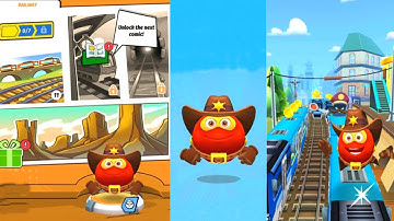 Red Ball Super Run - Gameplay Walkthrough - Railway Rush - (Android, iOS)