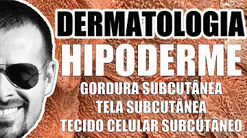 Onde está localizado o tecido subcutâneo?