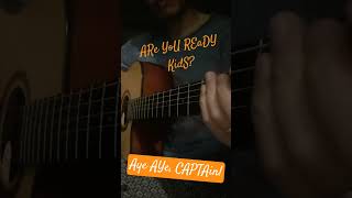 Spongebob Square Pants Intro Fingerstyle Are You Ready Kids?? Ay3E Aye Captain