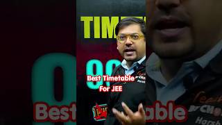 Best Time Table for JEE Aspirant✅✅#jee #jee2025 #jeeaspirant #timetable #jeepreparation #iitjee