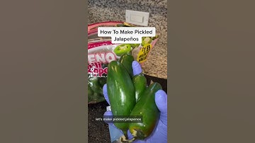 Pickled jalapeños recipe