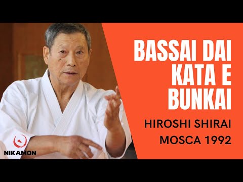 Bassai Dai - Kata e Bunkai - M° Hiroshi Shirai - Mosca 1992