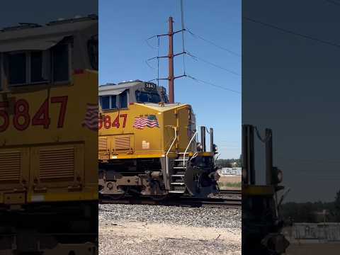 UP 5847 East Leads A Manifest Doing Switching Moves In Nampa, ID Pt. 2