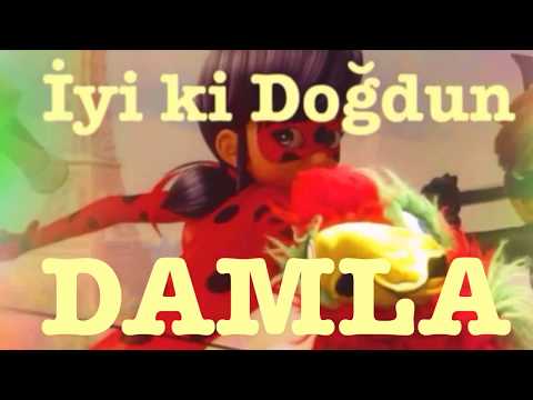 İYİ Kİ DOĞDUN DAMLA 1. KOMİK DOĞUM GÜNÜ MESAJI 🎂 *ABİDİN KUKLA*