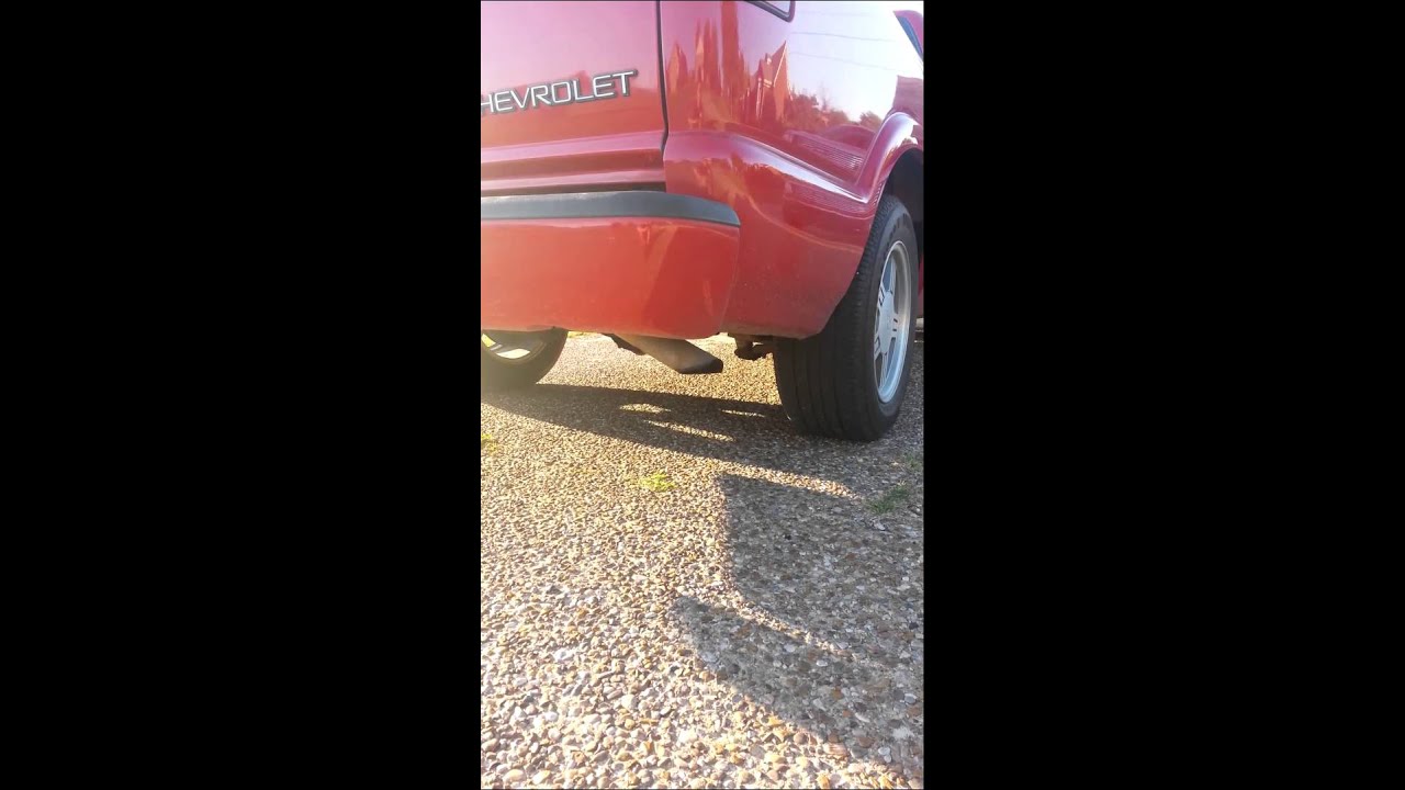 4.3 s10 glasspack exhaust YouTube