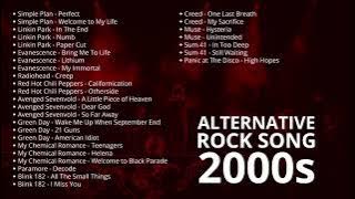 ALTERNATIVE ROCK SONG 2000s | LAGU ROCK BARAT TERBAIK TAHUN 2000an
