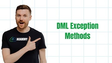 DML Exception Methods || Salesforce Apex for Beginners
