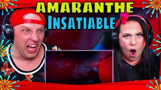 First Time Hearing Insatiable by AMARANTHE | THE WOLF HUNTERZ REACTIONS