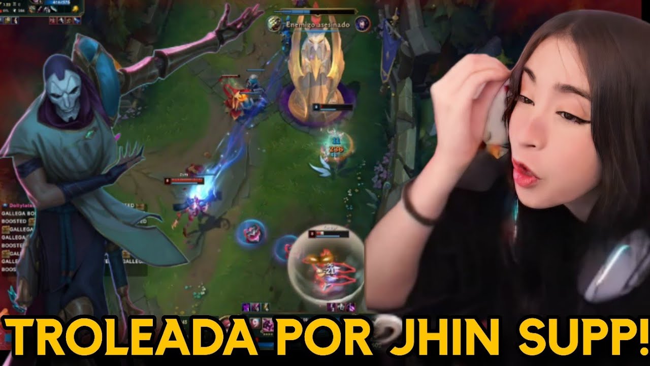 NISSA FUE TROLEADA POR UN JHIN SUPP A UNA WIN DE PLATINO 3!! | Nissaxter