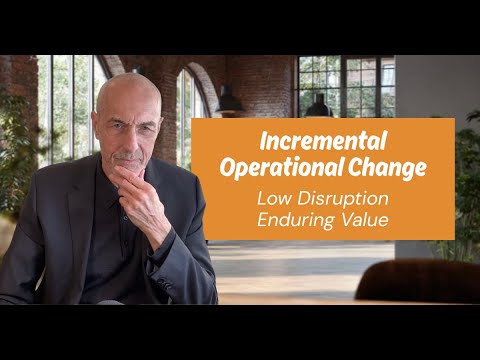 Incremental Operational Change For Consultancies 