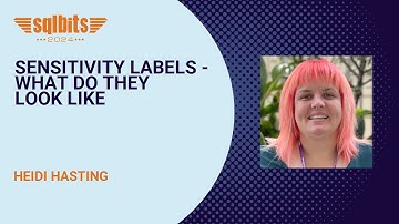 Sensitivity labels - what do they look like