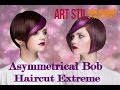 Asymmetrical Bob Haircut Extreme