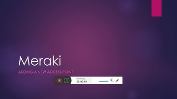 Meraki Adding Access Point