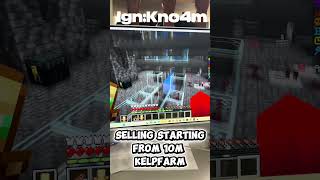 Cheap kelp farm donut smp#minecraft #donutsmp #farm #kelpfarm