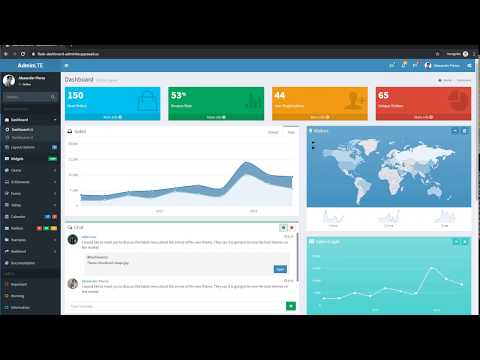 Flask Dashboard AdminLTE - Live DEMO | AppSeed