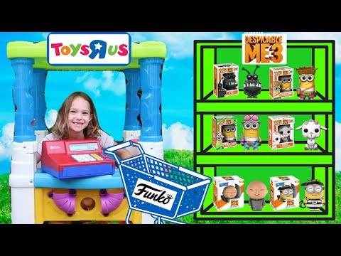 Pretend Toys R US Worker Buys TONS of New Toys