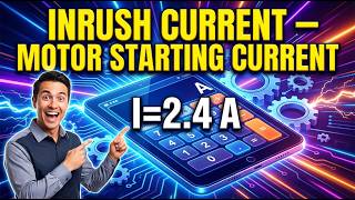 Inrush Current — Motor Starting Current Calculator — How to Use It | Engineering Tool screenshot 3