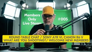 MOSPOD #005 - Round Table / SONY A7R VI, CANON R6 V  ARE YOU SHOOTING?/ Welcome - News Chat and Quiz
