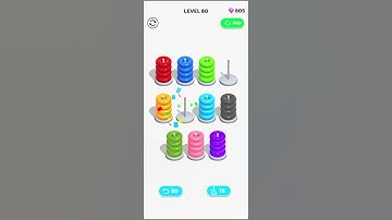 Color Hoop Stack - level 80