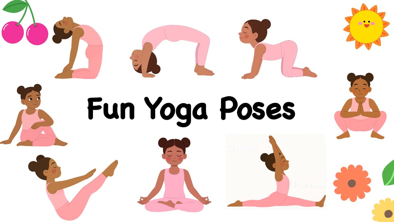 Easy Yoga Poses For Kids | Easy Asanas For Children | Yoga For Kids | Yoga For Children |