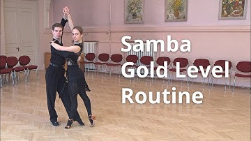 Samba Gold Level Choreography | Back Rock, Plait, Contra Botafogos