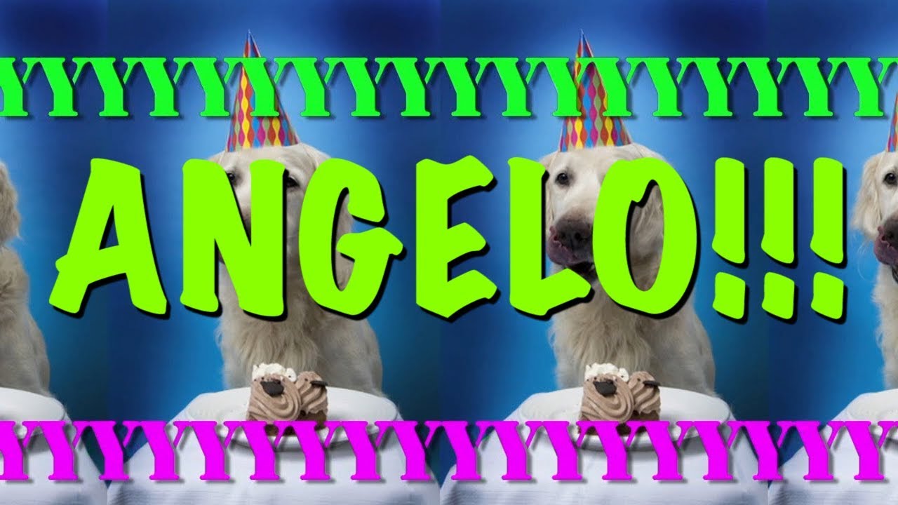 HAPPY BIRTHDAY ANGELO   EPIC Happy Birthday Song