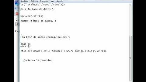 Php+Mysql: actualizar registros en una tabla de mysql con php