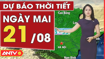 Dự báo thời tiết ngày mai 21/8: Bắc Bộ đêm và sáng có mưa, Nam Bộ rải rác có dông | ANTV
