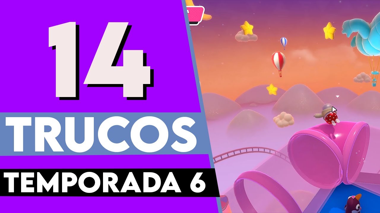 14 MEJORES TRUCOS TEMPORADA 6 DE FALL GUYS