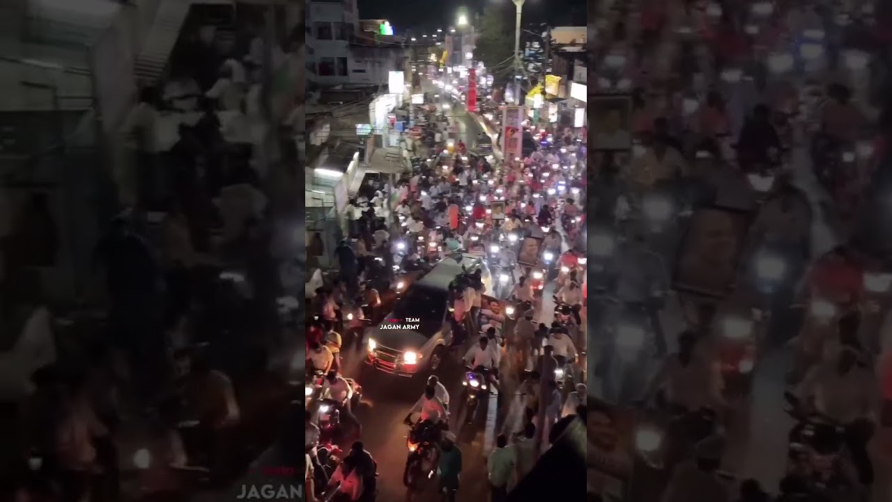 YS.JAGAN Craze in Tenali 