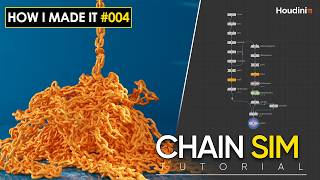 How I Made It #004 | Houdini | Chain sim tutorial