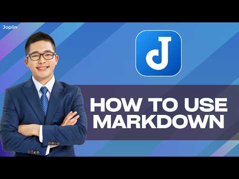 How to Use Markdown in Joplin | Tutorial 2026