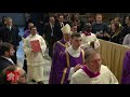 5 March 2025, Penitential Procession, Holy Mass and imposition of the ashes | Card Angelo De Donatis