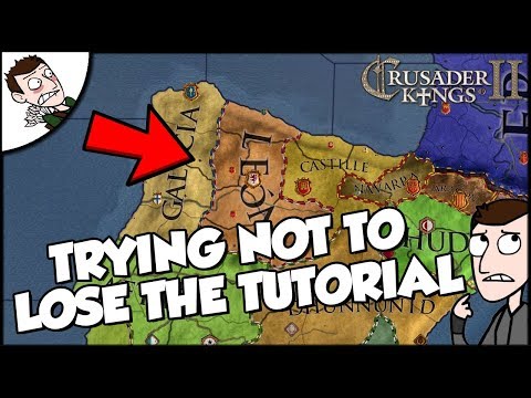 Trying Not To Be Terrible on Crusader Kings 2 CK2 While Playing the Tutorial