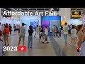 Affordable art fair  2023 asmr  sound 360  4khk 