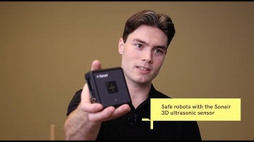 Safe robots with 3D ultrasonic sensing (with LIVE demo)