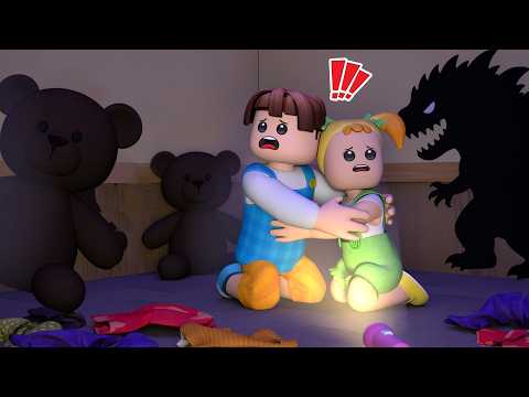 ROBLOX Brookhaven 🏡RP: Shadow Monster in the Room! - Roblox Animation