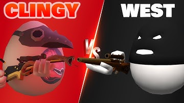 Clingzter VS. West Ant Red [1v1]  | Shell Shockers