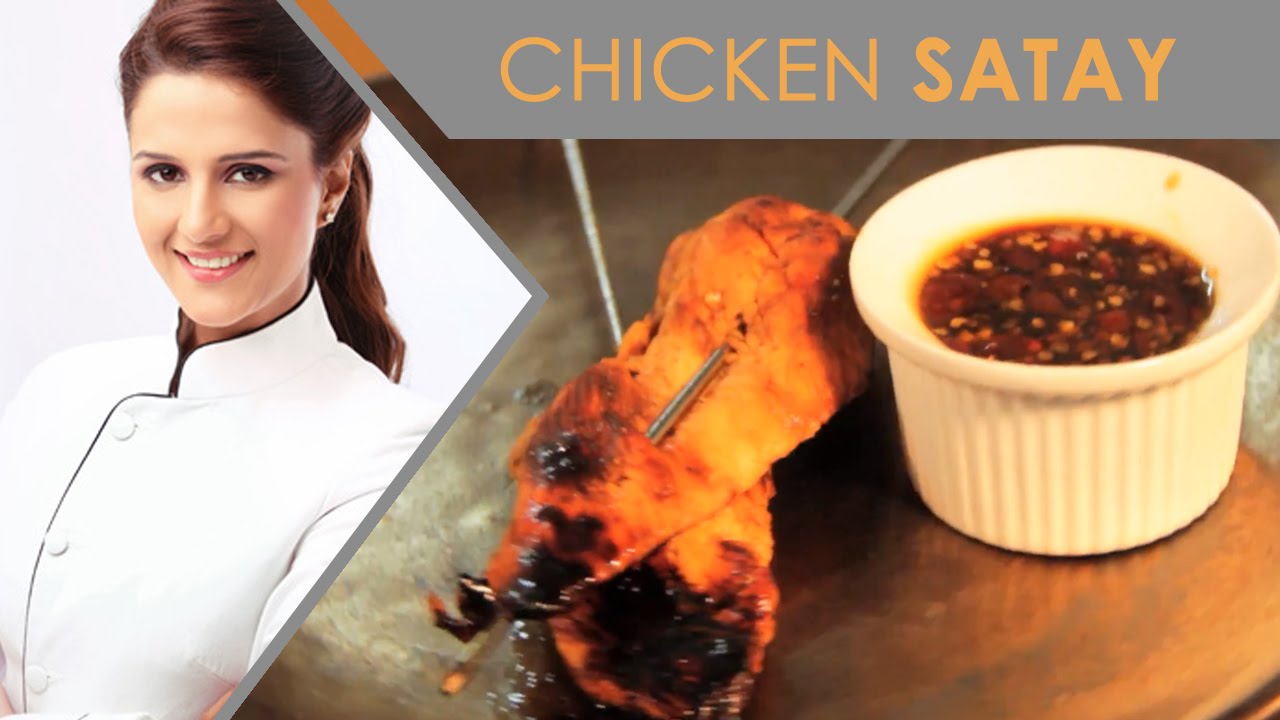 Chicken Satay Recipe | How To Make Chicken Satay I Asian Cuisine |Masterchef India Shipra khanna