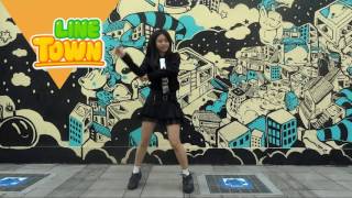 Video thumbnail of "＊小綺＊ 【라인 타운 주제곡-가나다 송】B1A4 (DANCE) LINE TOWN主題曲 ♬LINE♬ ICEPinky"