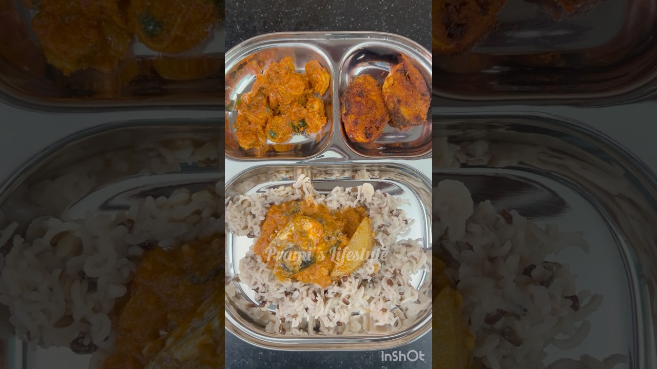 #shorts 😍SundaySpecial Lunchதிருநெல்வேலிSpecial BlackUradDalRice #fish #fry #lunch #viral #ytshorts