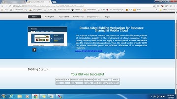 Real Time Auction System for Efficient Allocation of Cloud Internet Application