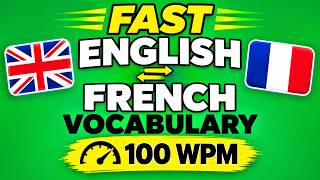 English & French Basic Vocabulary - Fast Learning