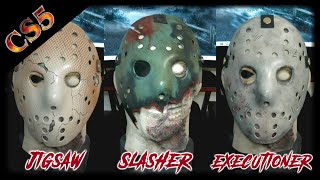3 Custom Jason Masks | Made for a short film