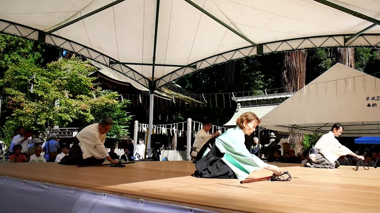 伯耆流居合術 Houki Ryuu Iaijutsu 鹿島 Kashima 2018